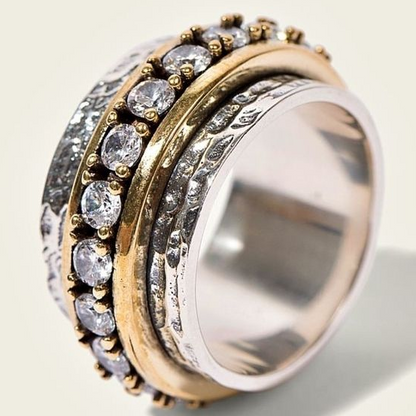 Madlaina | Verstellbarer Hug-Ring aus Silber