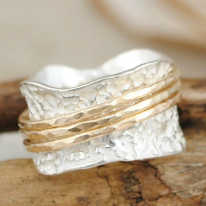 Bettina | Elegantes doppeltes Goldarmband
