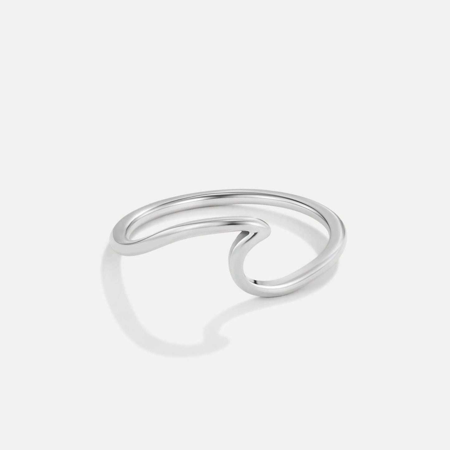 Theodora | Gewellter Ring aus Silber