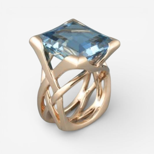 Annigna | Verstellbarer Hug-Ring aus Silber
