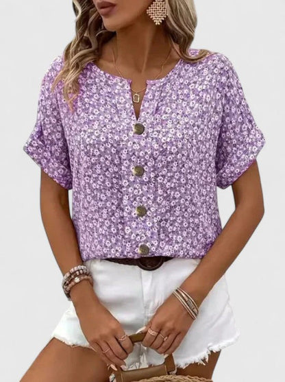 Iolanda | Elegantes florales Sommertop