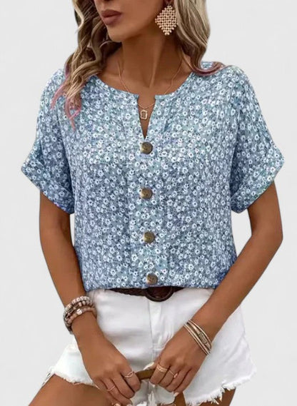 Iolanda | Elegantes florales Sommertop