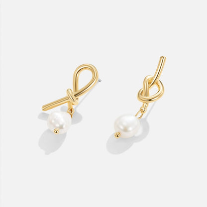 Elodie | Silberohrringe mit geschwungener Form
