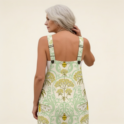 Philomena | Latzhose mit floralen Arabesken