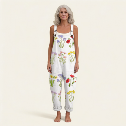 Notburg | Latzhose mit zarten Blüten