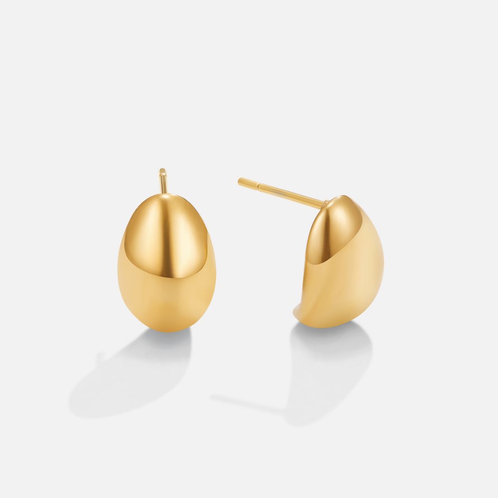 Sylvia | Elegante goldene Ohrringe