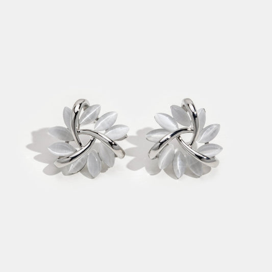Sybille | Elegante silberne Ohrringe