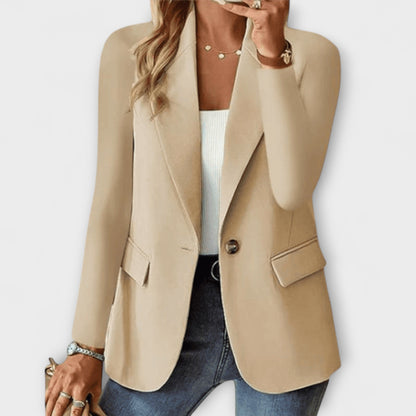 Delilah - Schwarze schicke Damen-Blazerjacke